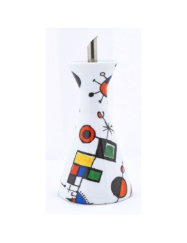 Ceramic Oilcan Miro Inspiration