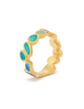 Gaudi Barcelona Fruits Golden Ring