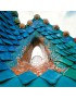 Gaudi Barcelona Fruits Long golden earrings
