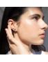 Small golden Gaudí Barcelona Fruits earrings
