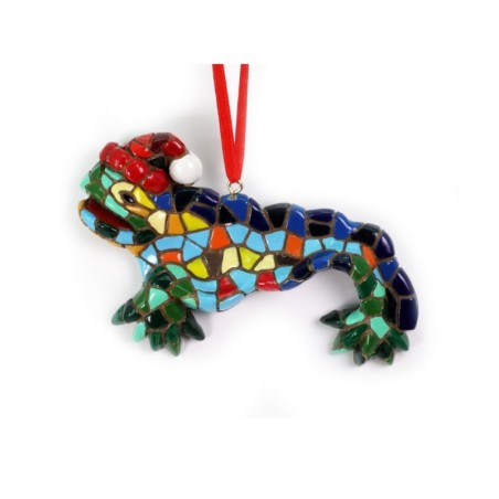 Gaudi Lizard Christmas tree ornament