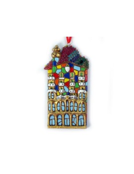 Gaudi Casa Batllo Christmas tree ornament