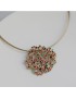 Barcelona Gaudi Colors Golden Necklace