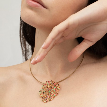 Collier dorée aux couleurs de Gaudí à Barcelone
