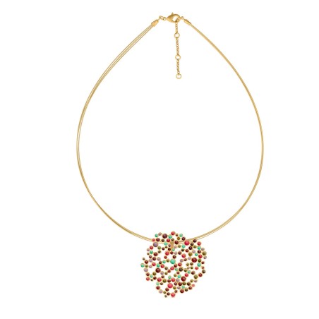 Collier dorée aux couleurs de Gaudí à Barcelone