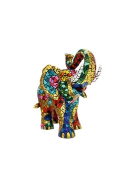 Elefant decoratiu estil Gaudí – Figura de resina pintada a mà