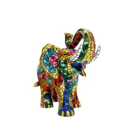Elefant decoratiu estil Gaudí – Figura de resina pintada a mà