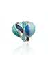 Gaudi Blue Leaves Ring