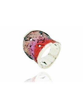 Modernist Enamel Ring