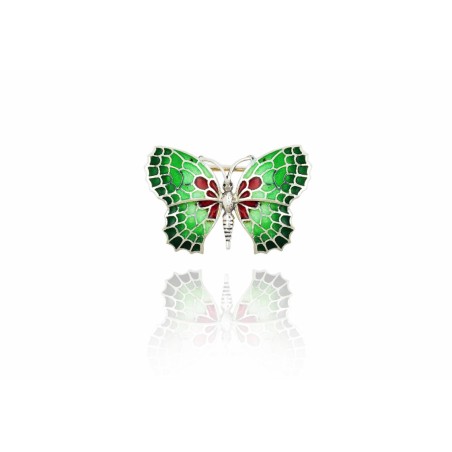 Green Butterfly Brooch Gaudí