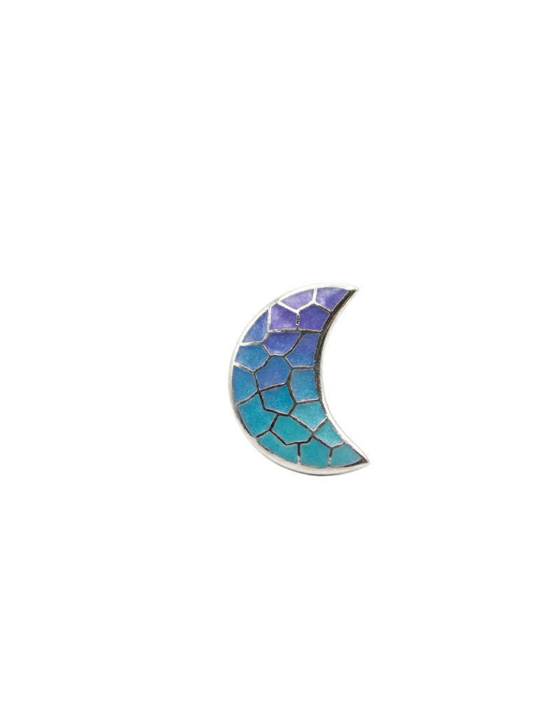 Colgante Luna Gaudí Trencadís Blue S