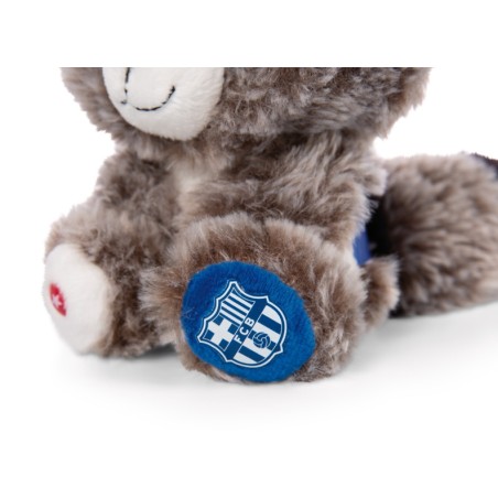 Peluche Raton laveur FC Barcelone 15 cm