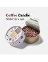 Bougie à la cire végétale - Grains de café