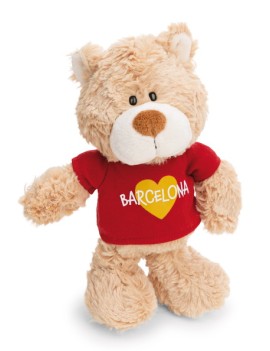 Osset peluix beix Barcelona 20 cm