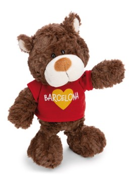 Peluix osset marró Barcelona 20 cm
