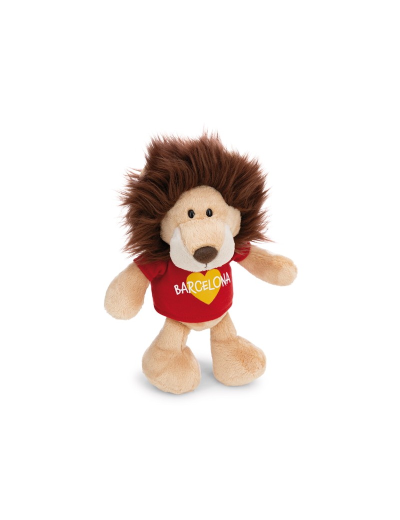 Peluche Lion Barcelone 20 cm