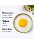 Vegetable Wax Candle - Look of egg, smell of vanilla