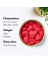 Vela de cera vegetal - Fresas