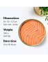 Vegetable Wax Candle - Look of salmon, smell of orange
