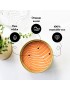 Vela de cera vegetal: aspecto salmón, aroma a naranja