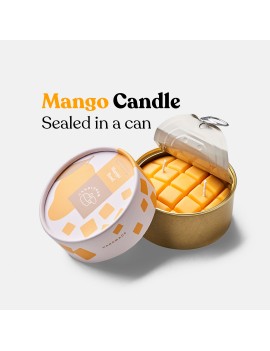 Bougie à la cire végétale - Mangue