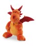 Soft toy Sant Jordi orange dragon