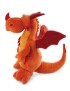 Soft toy Sant Jordi orange dragon