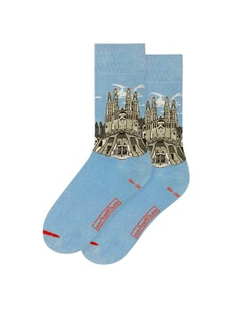 Gaudi’s Barcelona Sagrada Familia Artistic Socks
