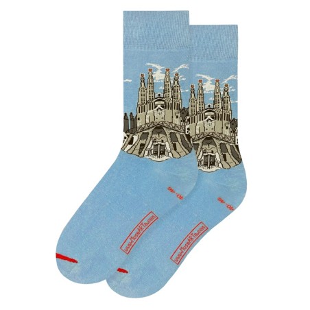 Gaudi’s Barcelona Sagrada Familia Artistic Socks