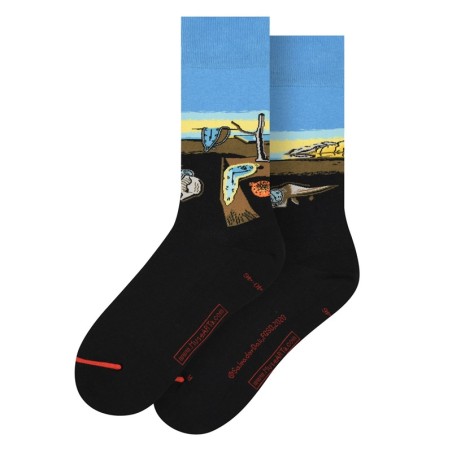 Artistic socks ‘The Persistence of Memory’ by Salvador Dali