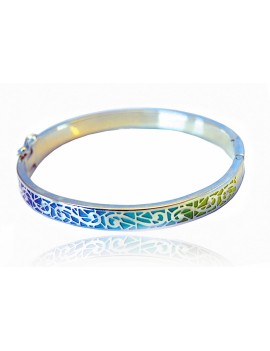 Gaudi Romantic Spiral Silver Bracelet