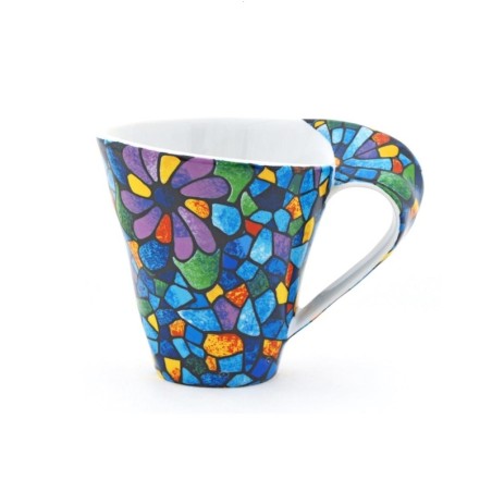 Teo Vitral Gaudí Barcelona ceramic mug