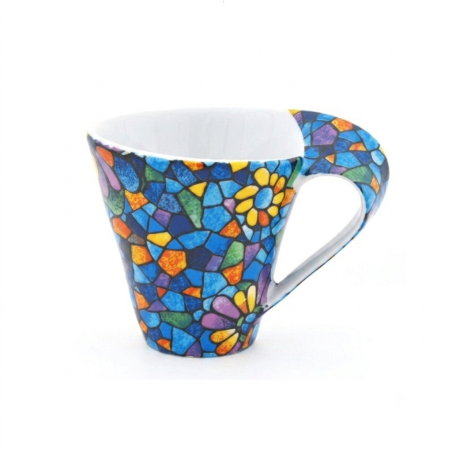 Taza cerámica Teo Vitral Gaudí Barcelona