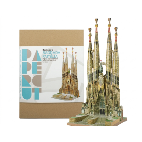 Construction papier Sagrada Familia
