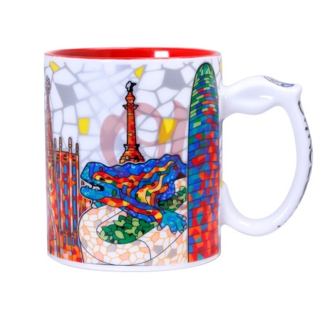 Taza cerámica Gaudí Barcelona