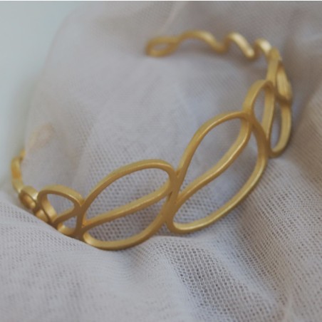 Gaudí Palau Güell Golden Bracelet