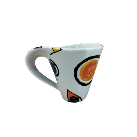 Teo Barcelona Ceramic Mug – Artistic Catalan Surrealist Design
