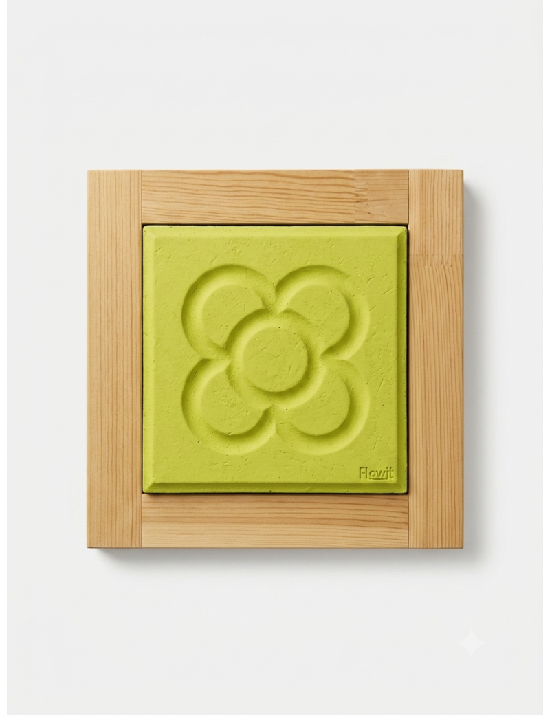 Panot Barcelona Tile Artwork (28x28 cm) – A unique, handcrafted piece that can be personalised