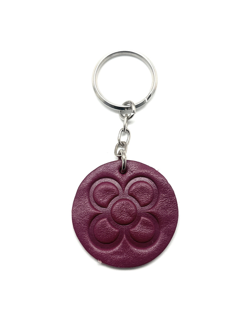 Llavero de piel Barcelona Panot