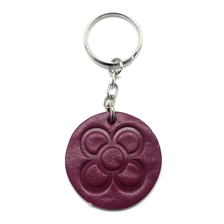 Llavero de piel Barcelona Panot