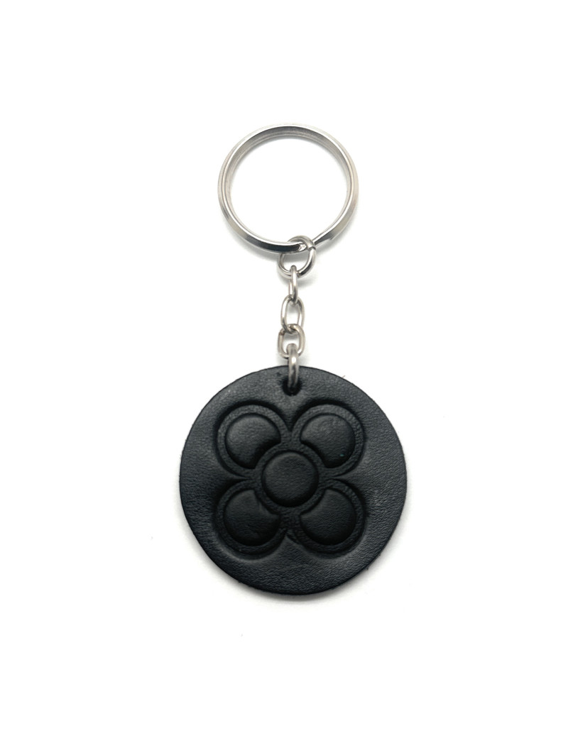 Llavero de piel Barcelona Panot