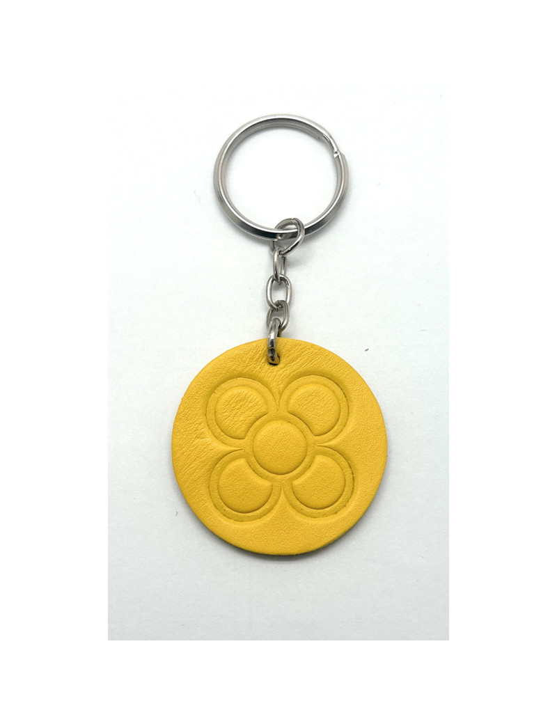 Llavero de piel Barcelona Panot