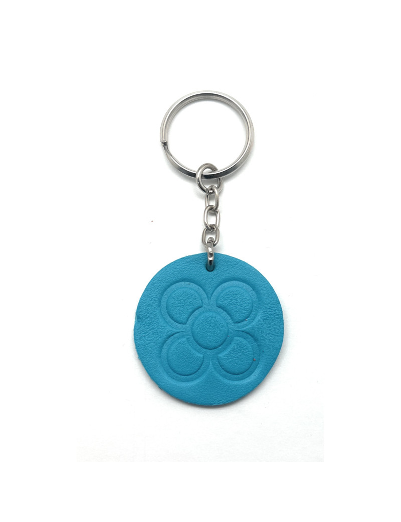Llavero de piel Barcelona Panot