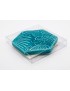 Gaudí Hexagonal Tile 10 cm – Ceramic Barcelona Souvenir & Decor