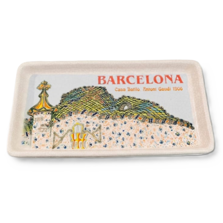 Bandeja rectangular "Casa Batlló"