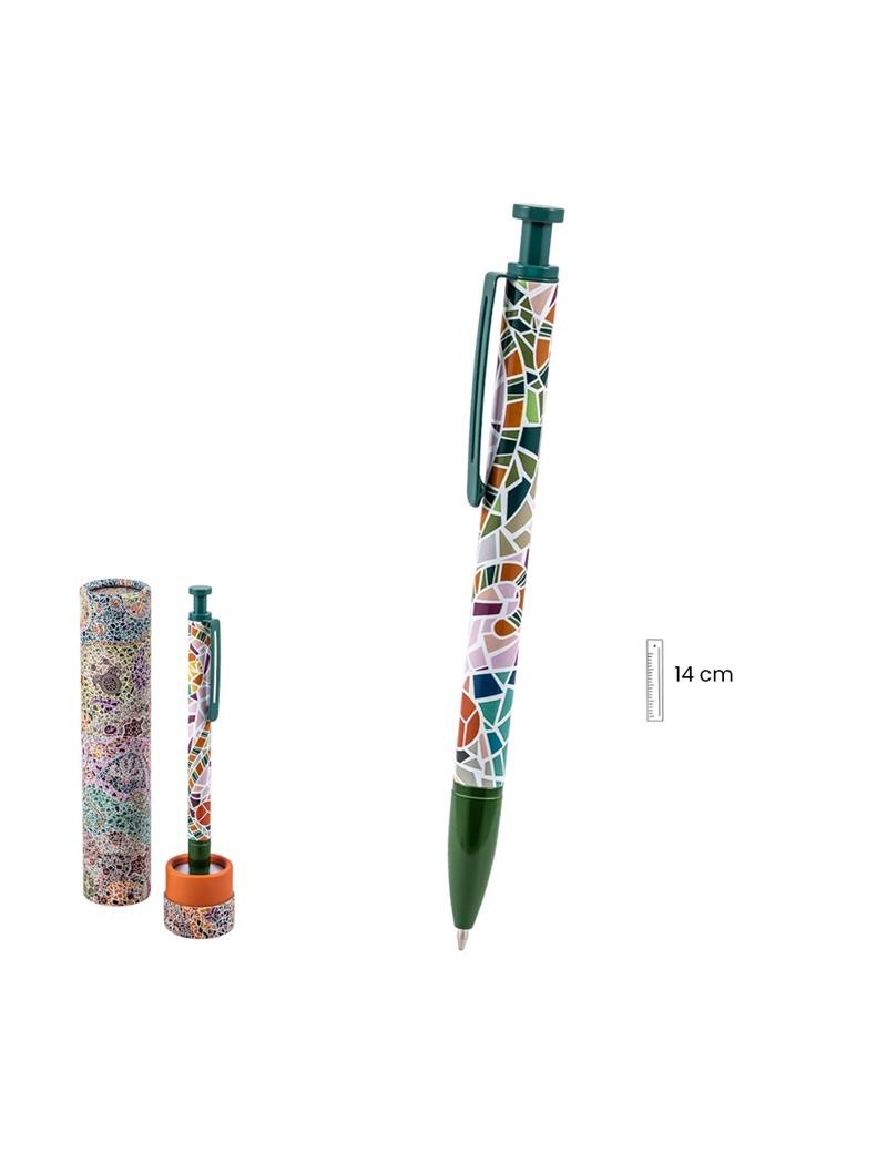 Bolígrafo en Tubo Gaudí Barcelona | Souvenir Original