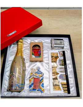 Barcelona Premium Gourmet Pack – Cava, Sweets and Modernist Souvenirs
